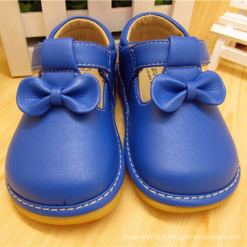 Baby Girl Solid Blue Chaussures Toddler Shoes